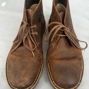 Clarks Dark Brown Chukka Boots